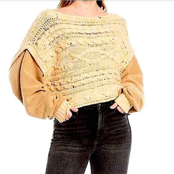 SALE Free People Honey Cable Honeycomb Jumper - Picture 7 of 9